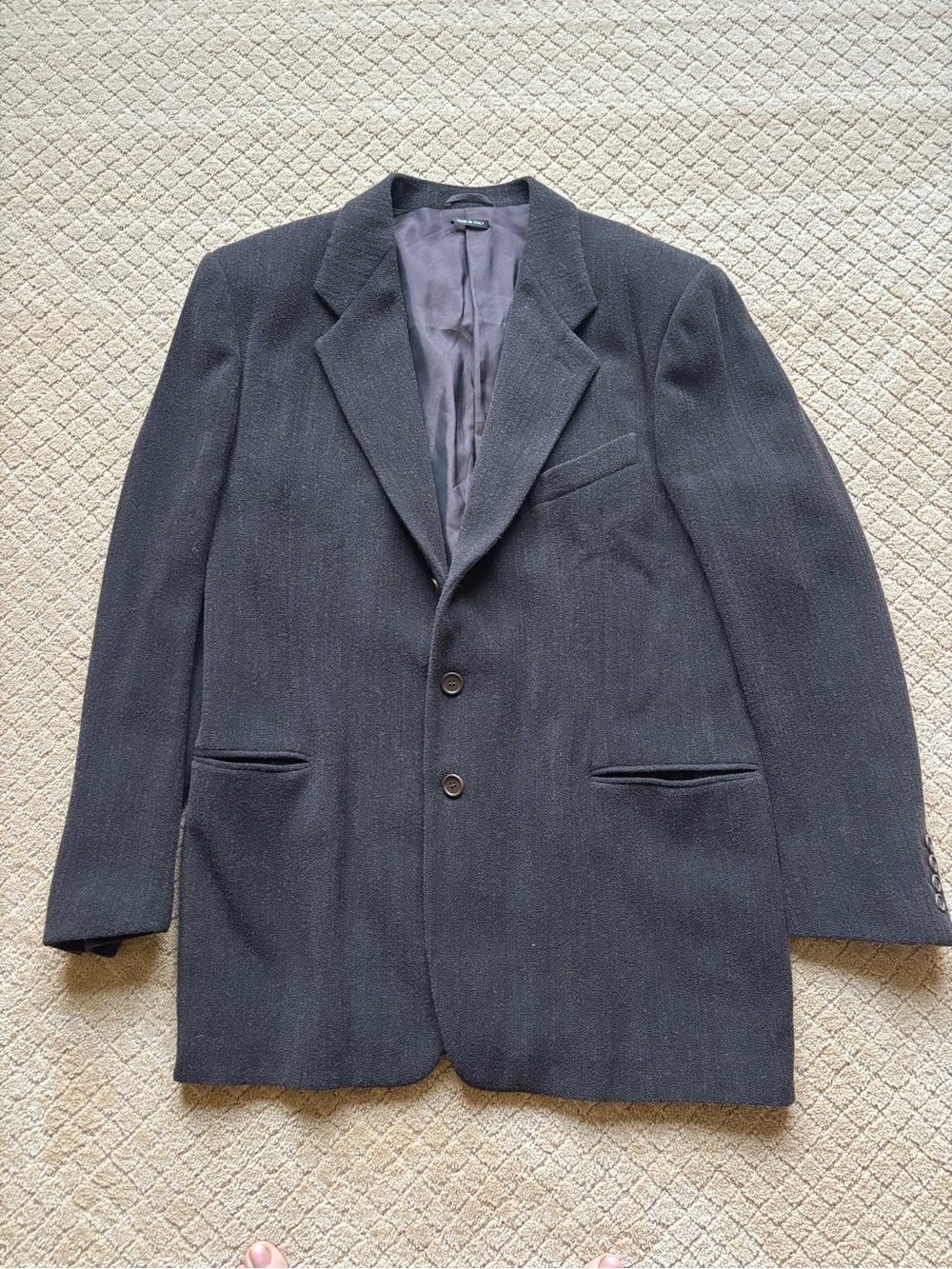 Giorgio Armani a Milano Bourgonuovo sport coat